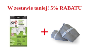 Zestaw worki wielowarstwowe materiałowe do odkurzaczy serii Pro2, Generation2 oraz Summum + filtr Silverclear